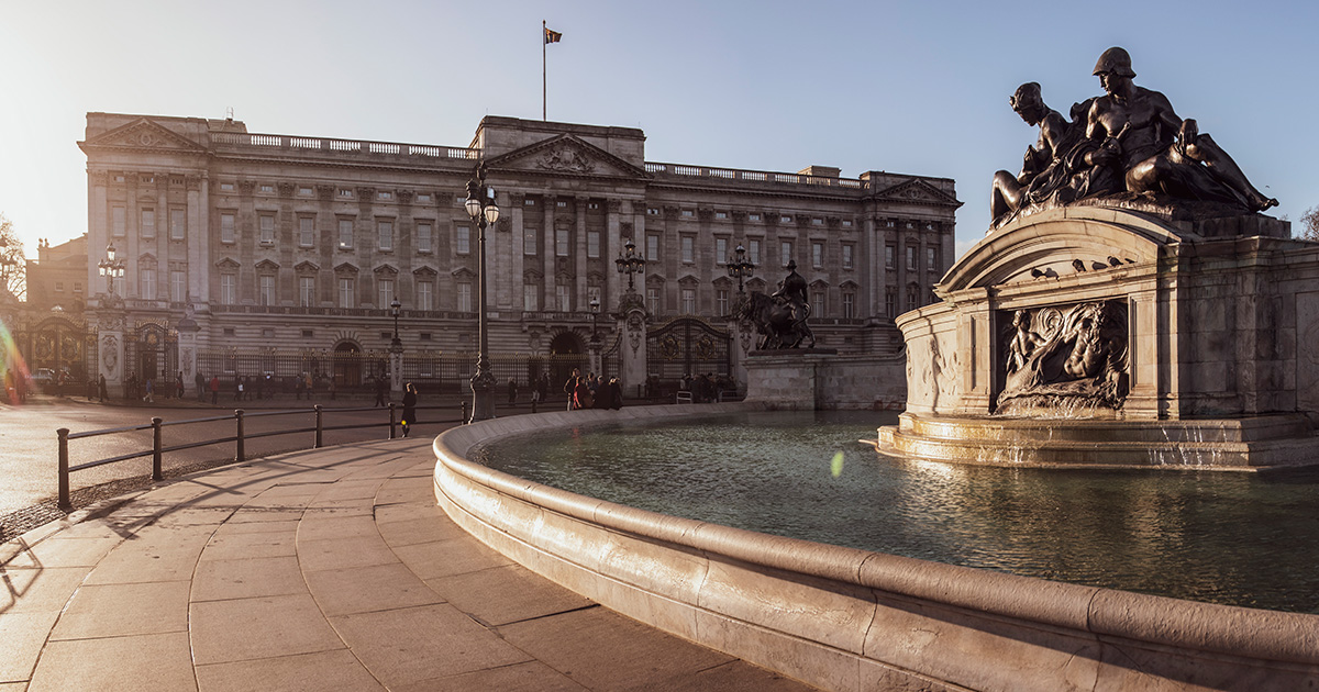 Buckingham Palace at Sunset Buckingham Palace at Sunset