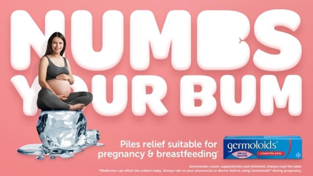 Numbs your bum image
