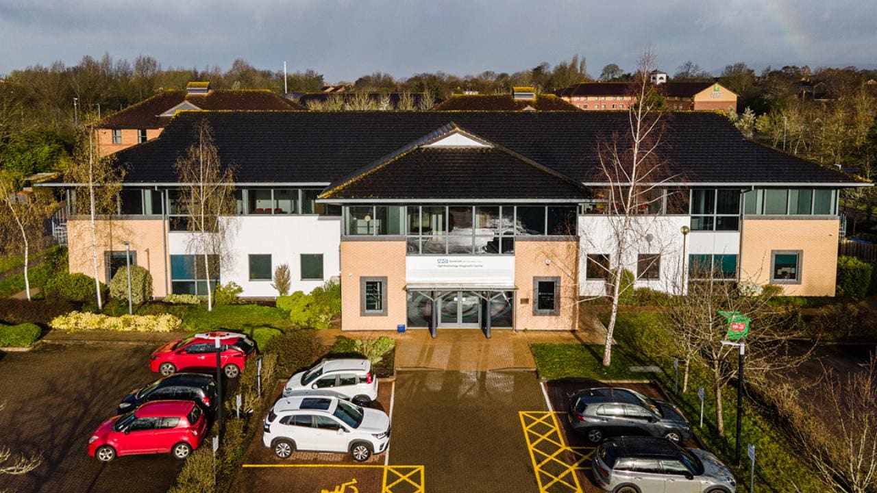 NHS macular treatment centre in Taunton