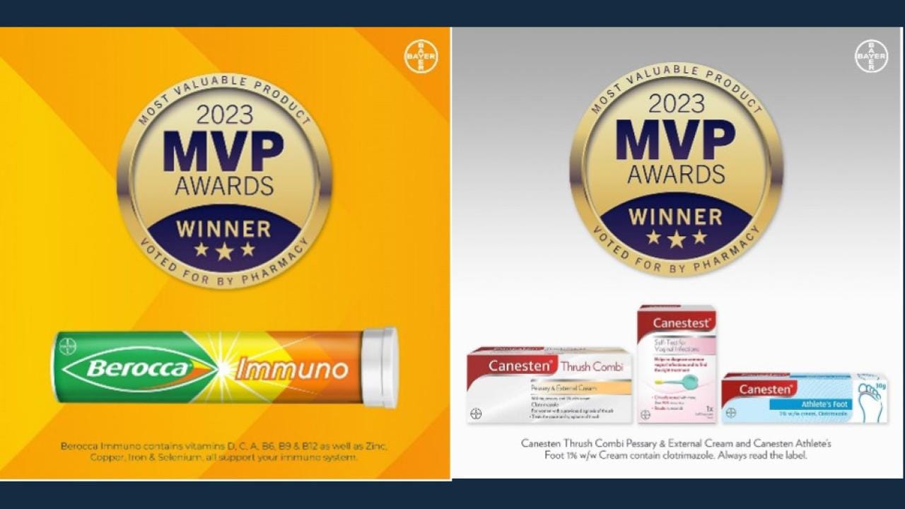MVP awards 2023 - Canesten and Berocca